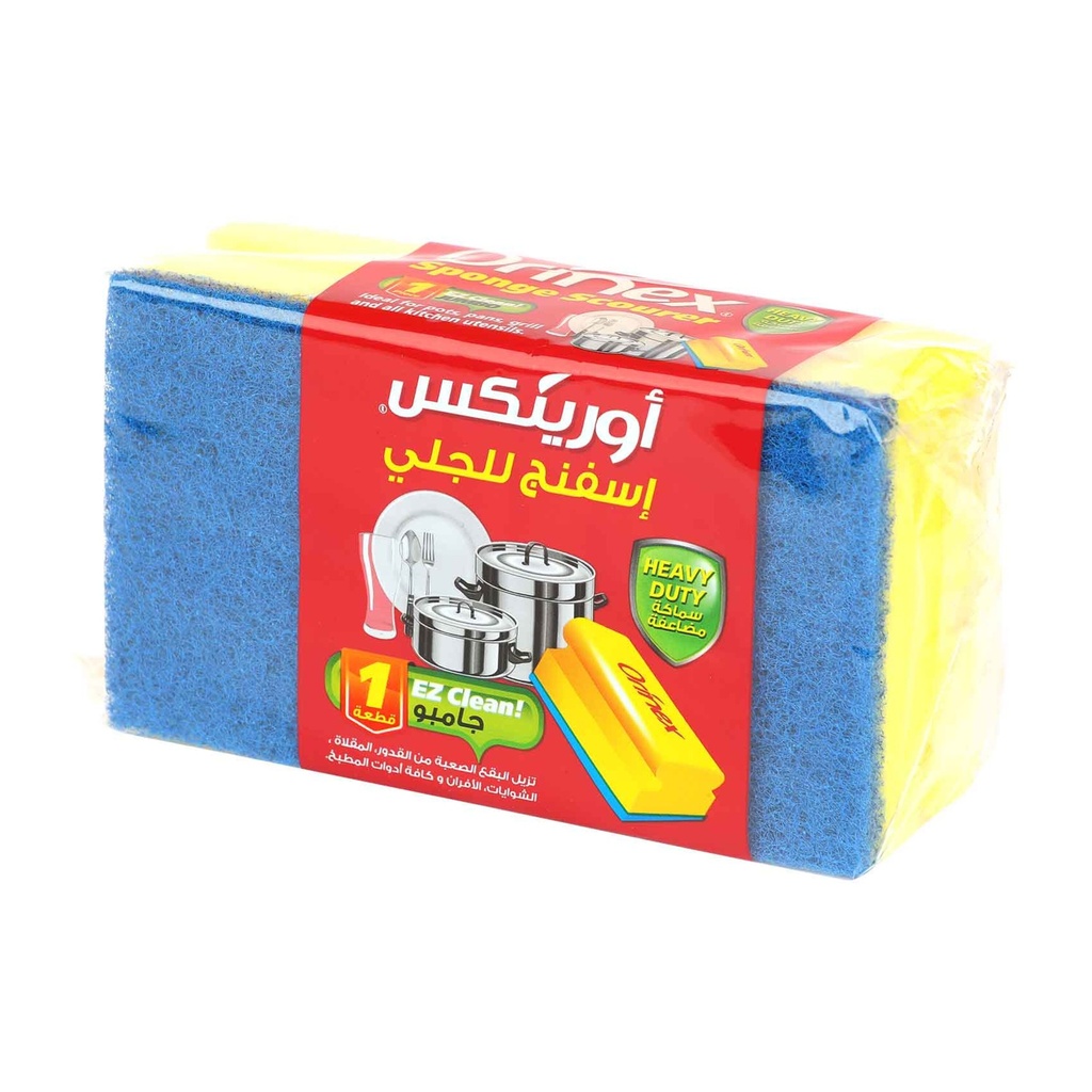 اسفنج للجلي جامبو أورينكس 1/24  حبة