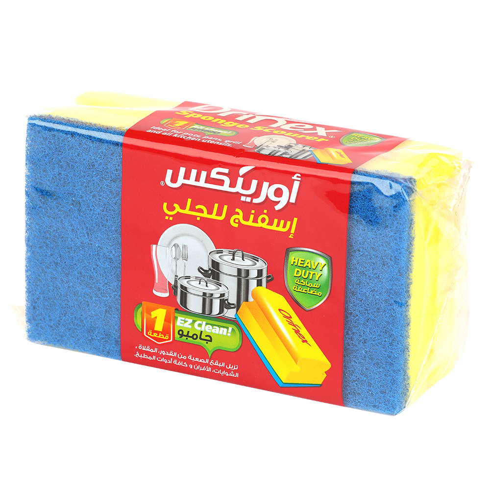 اسفنج للجلي جامبو أورينكس 1/24 حبة