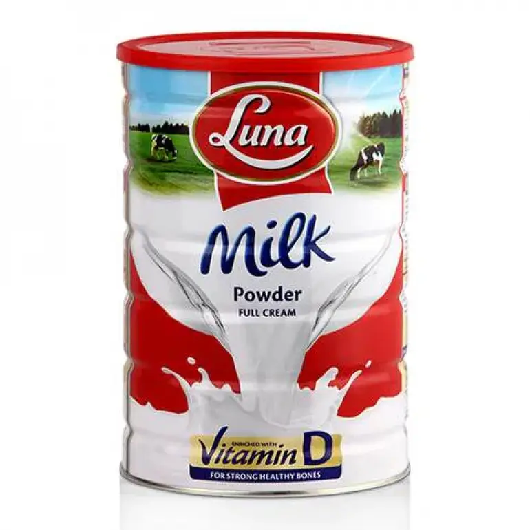 لونا حليب مجفف كامل الدسم 1800جم