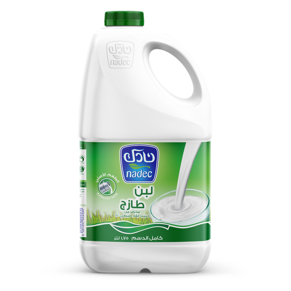 حليب نادك كامل الدسم 1.75لتر