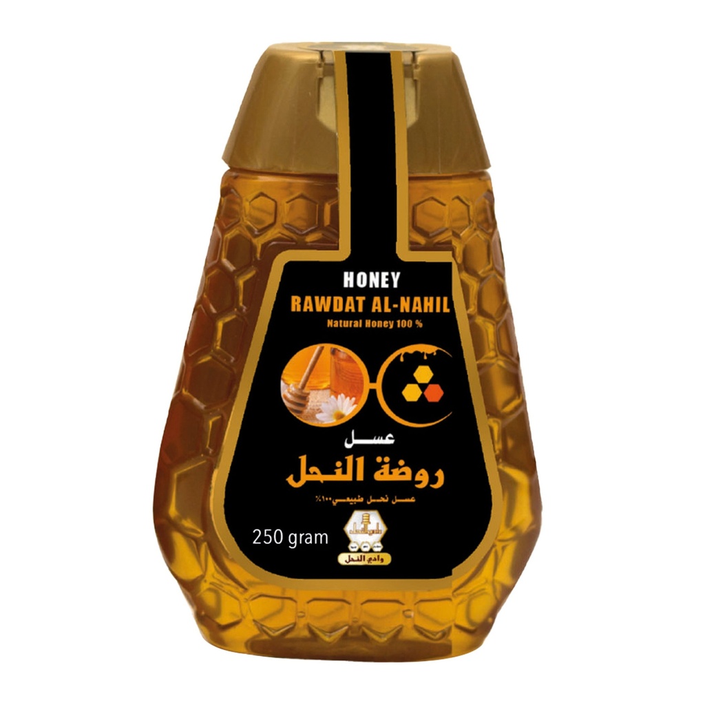 وادي النحل عسل روضة طبيعي 250جم