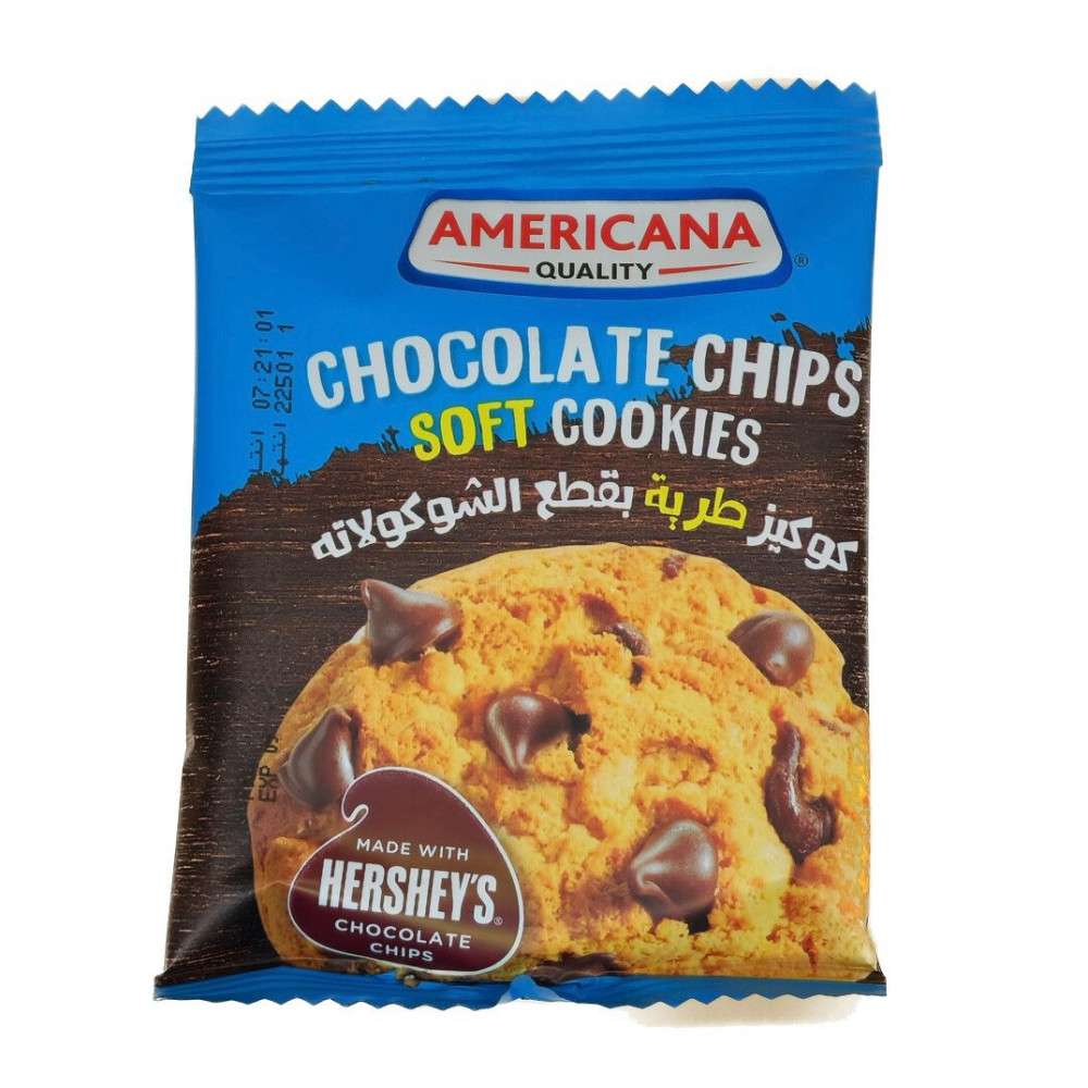 كوكيز طرية اصلي بقطع الشوكولاتة 40  جم