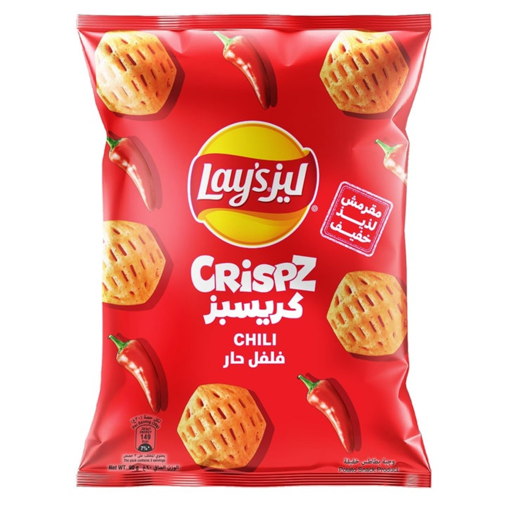 ليز كريسبز فلفل حار 12جم