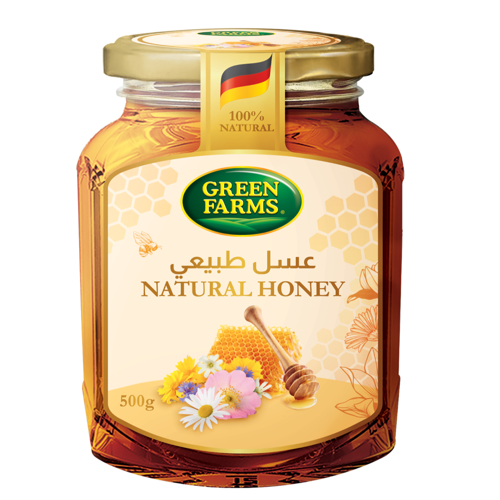 جرين فارمز عسل طبيعي 500جم