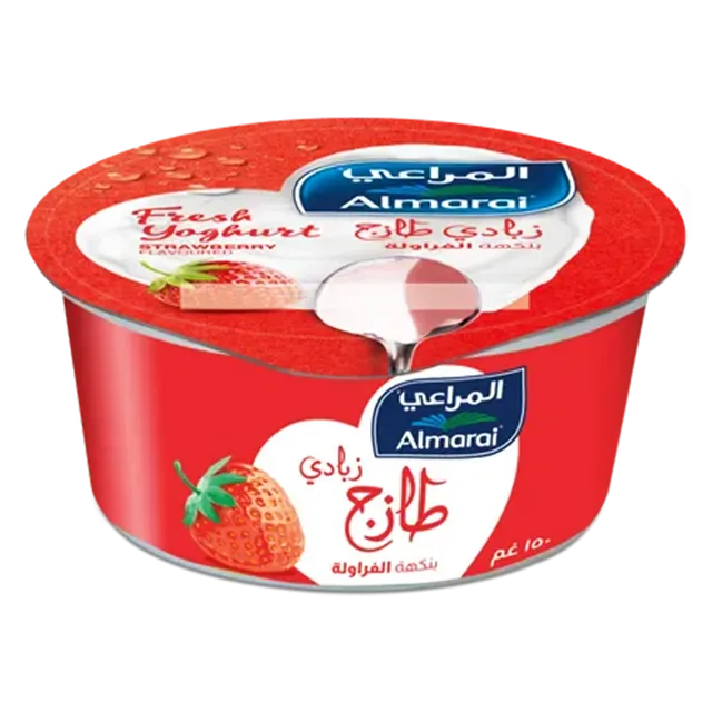 زبادي المراعي بالفراولة 150جم