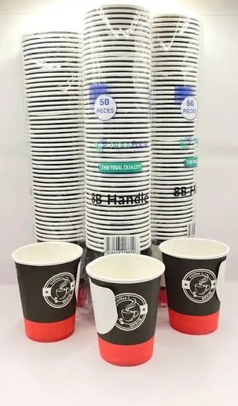 اكواب درة ورقية 50كوب