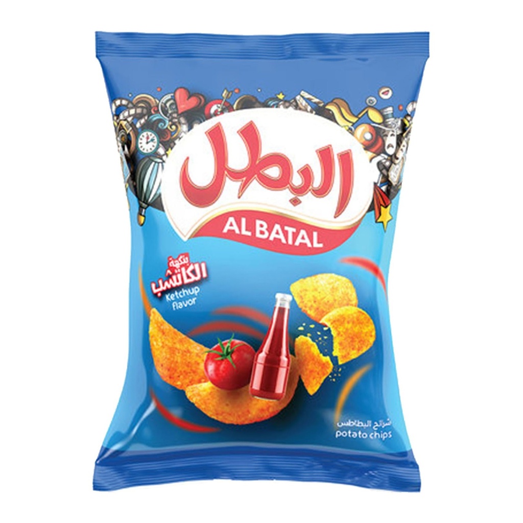 البطل بطاطس كاتشب 110جم