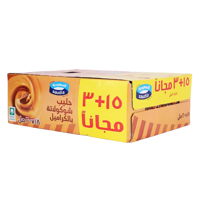 السعودية عصير حليب كراميل 200مل *18