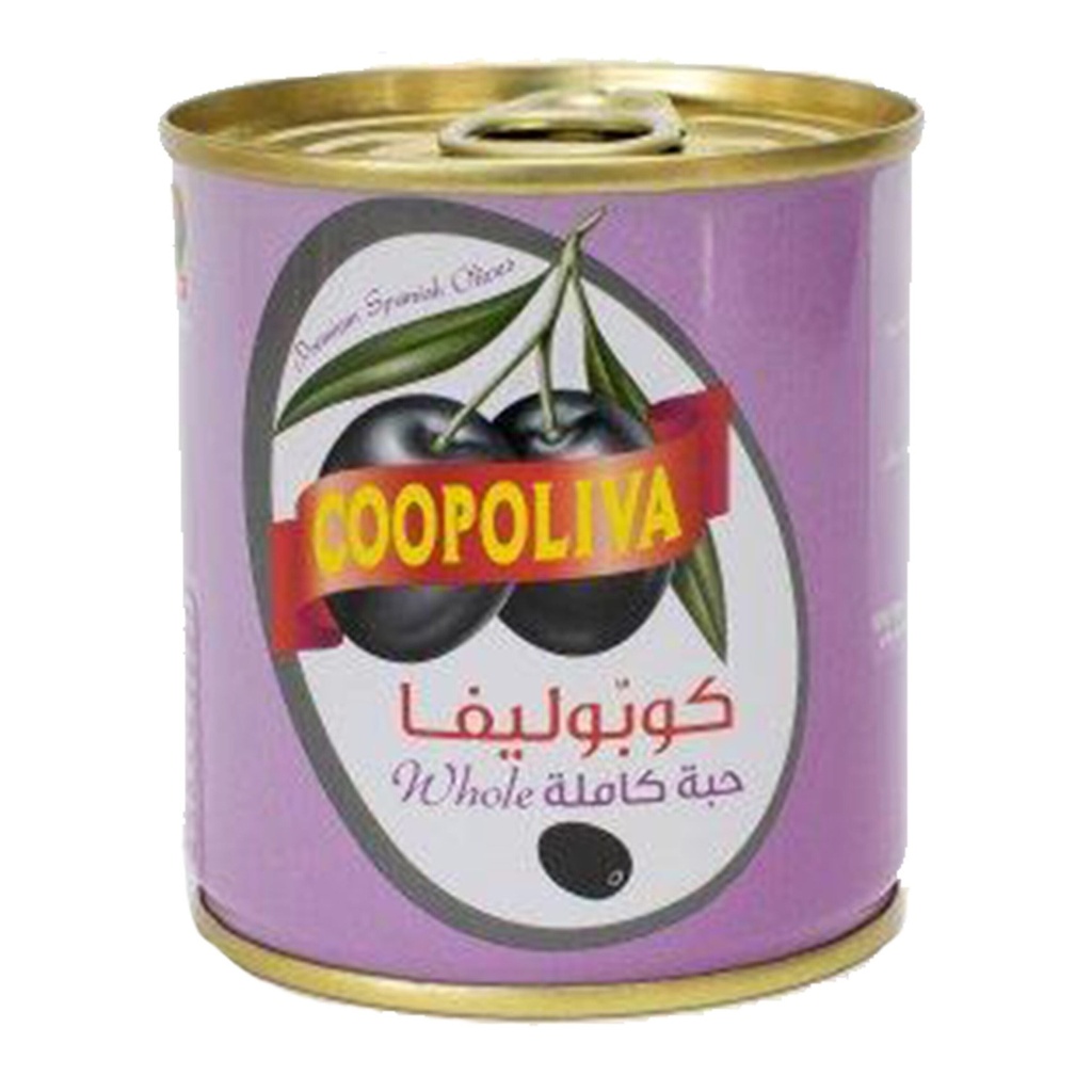 زيتون اسود حبة كاملة كوبوليفا 100جم