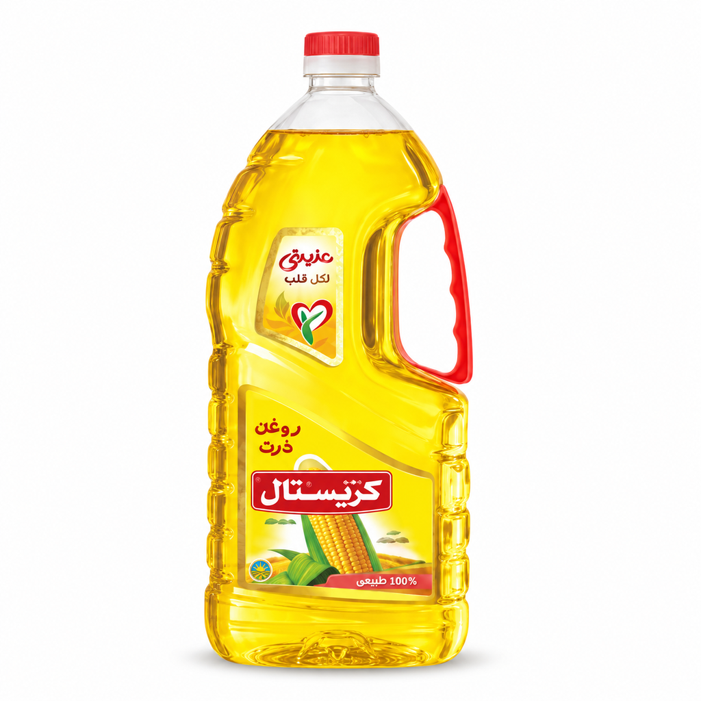 زيت دوار الشمس كريستال 1.5 لتر