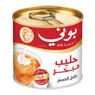 حليب بوني مبخر كامل الدسم 170مل