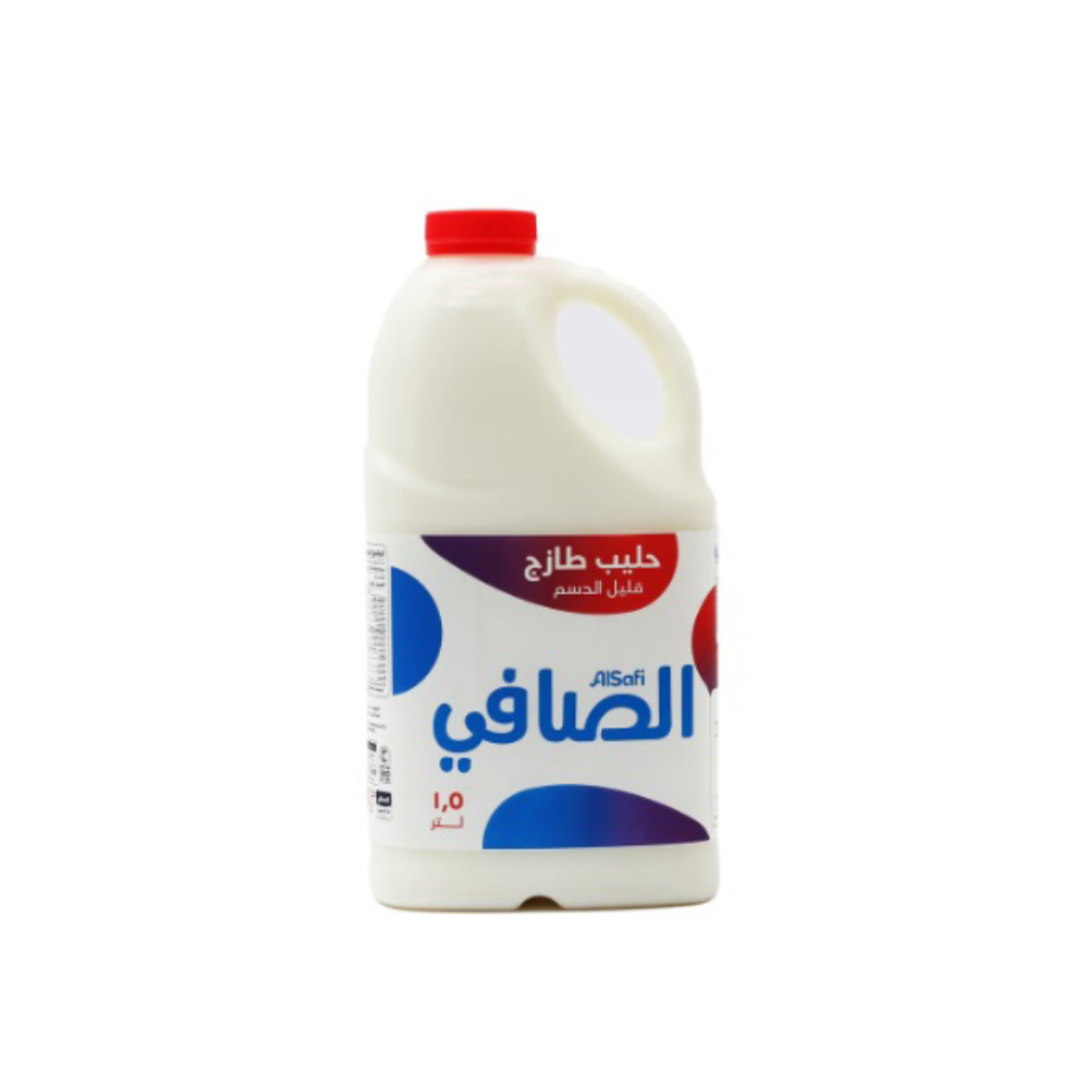 حليب قليل الدسم 1.5  لتر