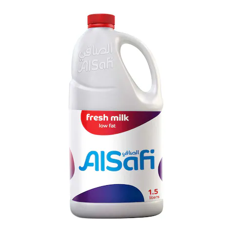 حليب قليل الدسم 1.5  لتر