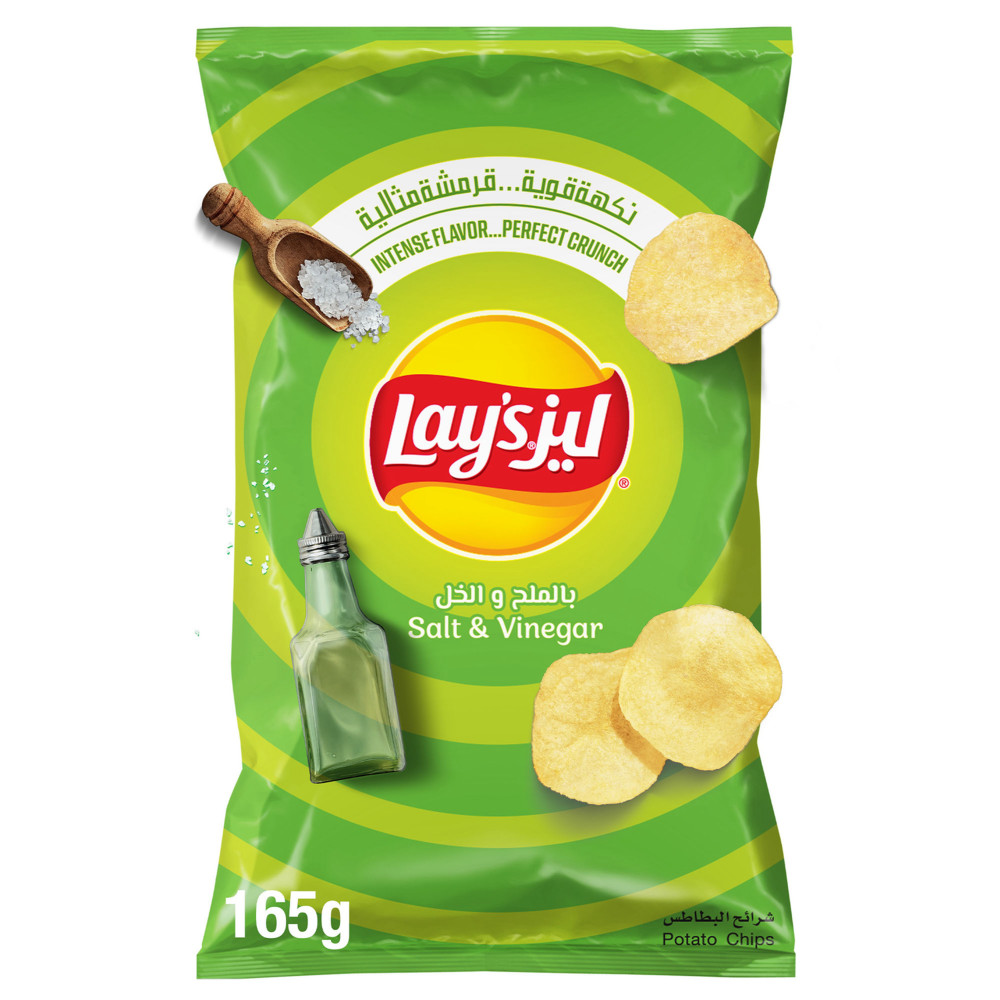 ليز ملح وخل 165جم