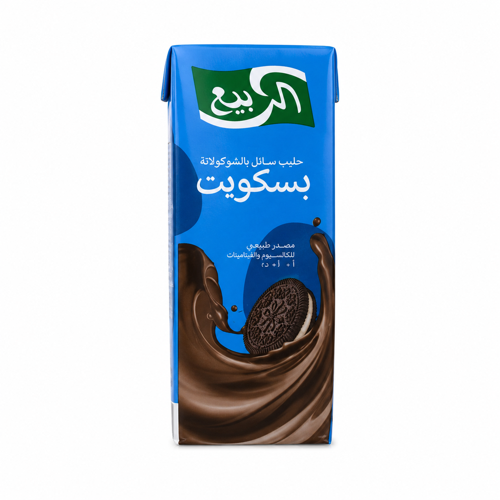 الربيع حليب بنكة الشوكولاتة و البسكوت 185 مل