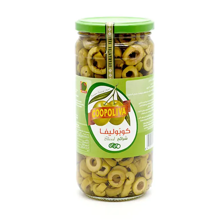 زيتون شرائح اخضر عمارة