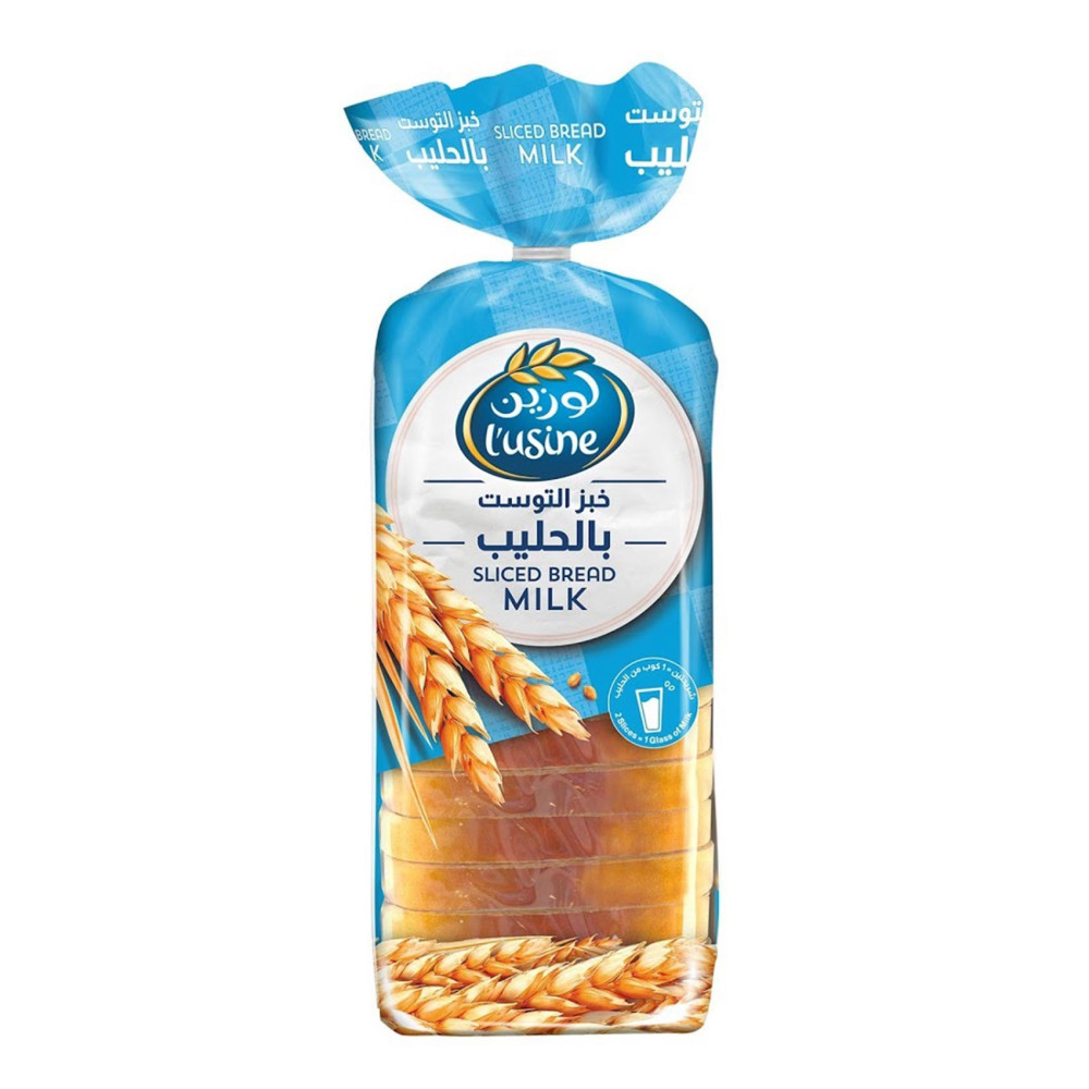 توست لوزين بالحليب