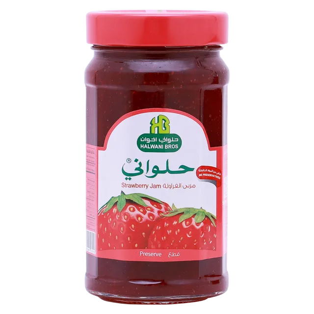 حلواني مربى الفراولة قطع 400  جم