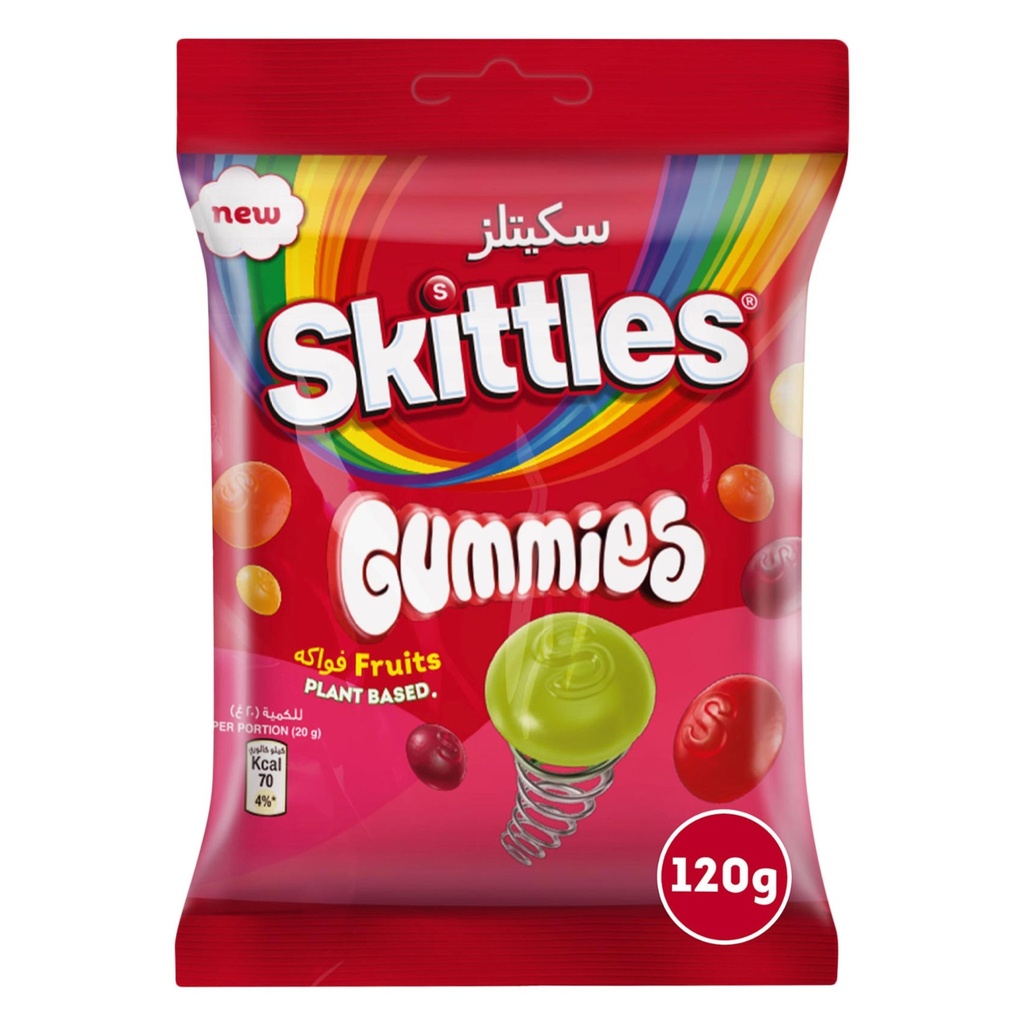 علكة سكيتليز 120  جم