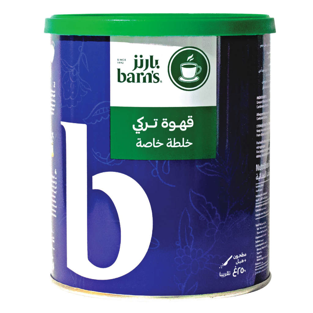 بارنز قهوة تركي خلطة خاصة 250جم
