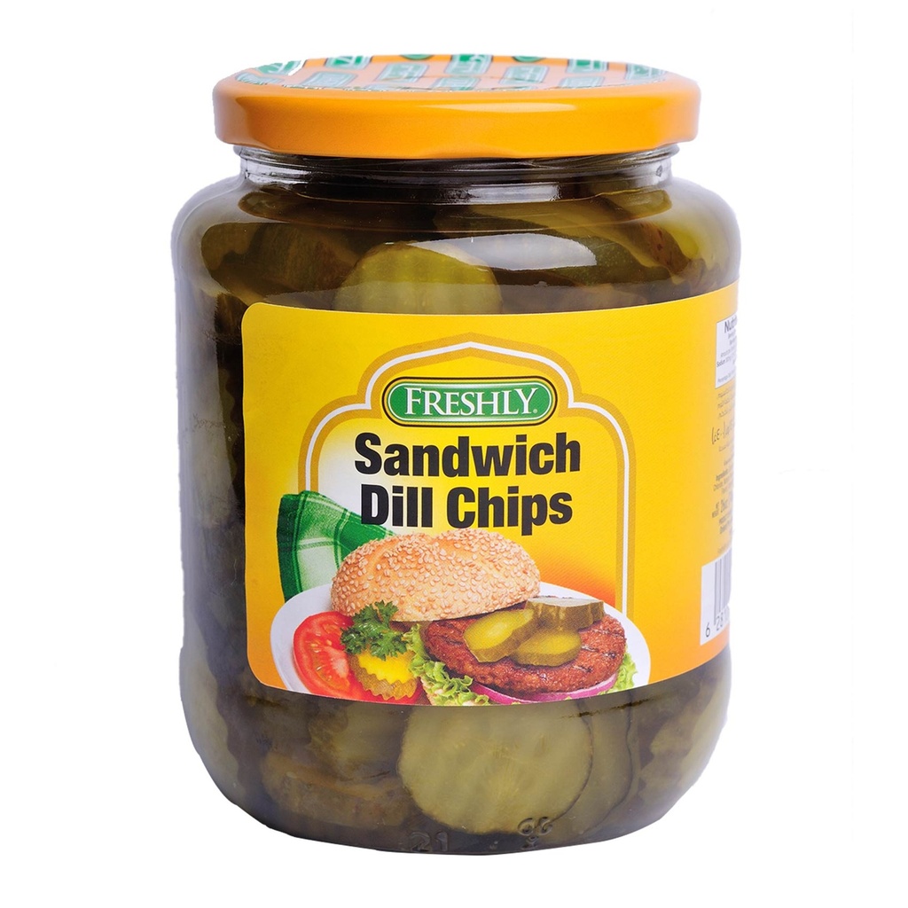 مخلل الخيار شرائح للسندوتش فرشلي 740ج