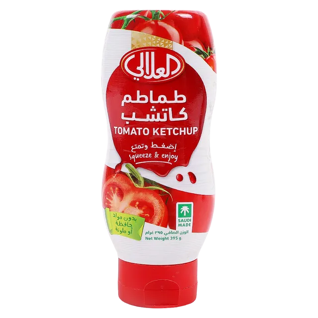 العلالي طماطم الكاتشب ضغاط 395 مل