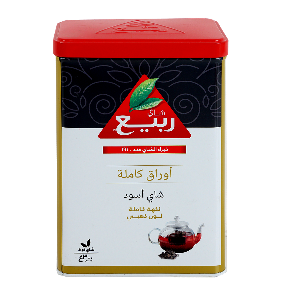 شاي أسود ربيع اوراق كاملة 300جم