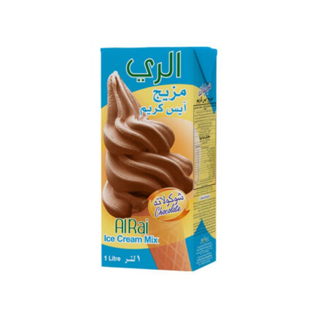 الري خليط ايس كريم شوكلاتة 1  لتر