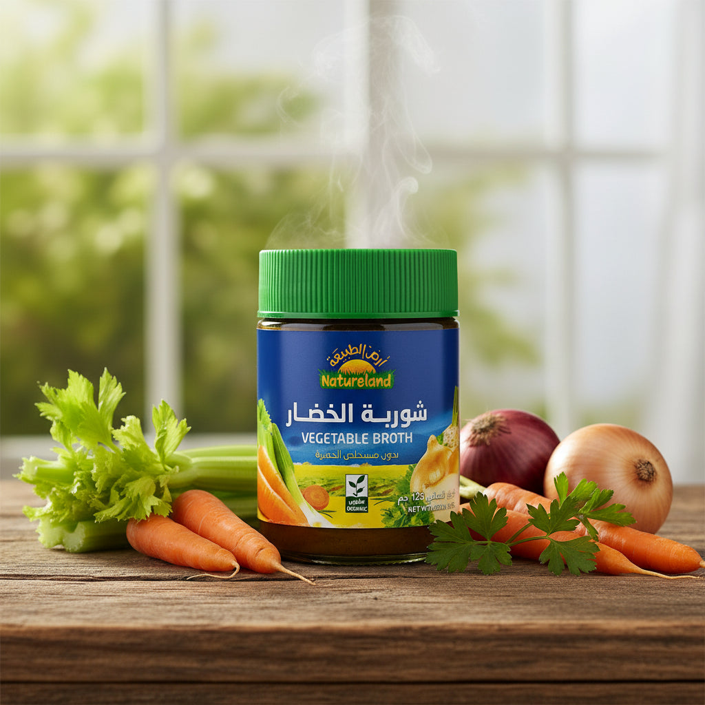 شوربة الخضار 125  جم عضوي