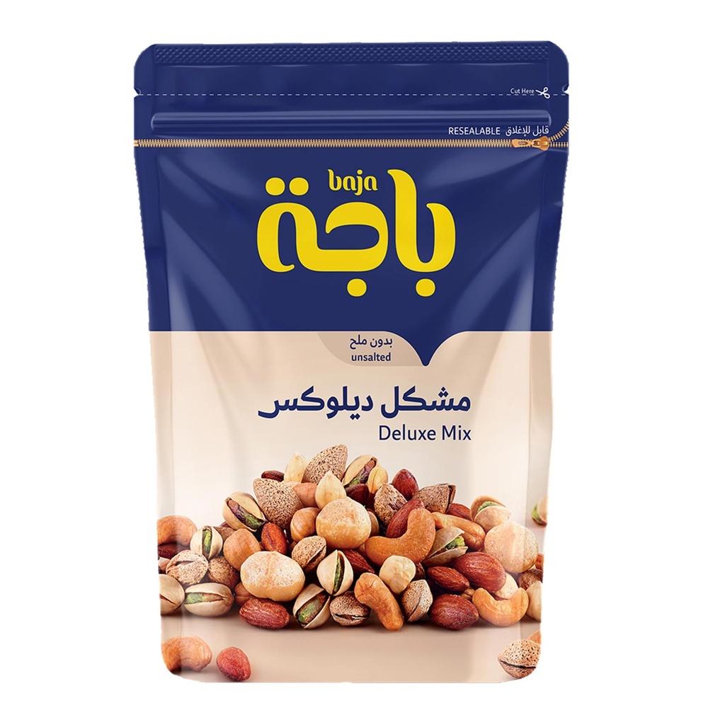 مشكل مكسرات ديلوكس بدوم ملح 120جم
