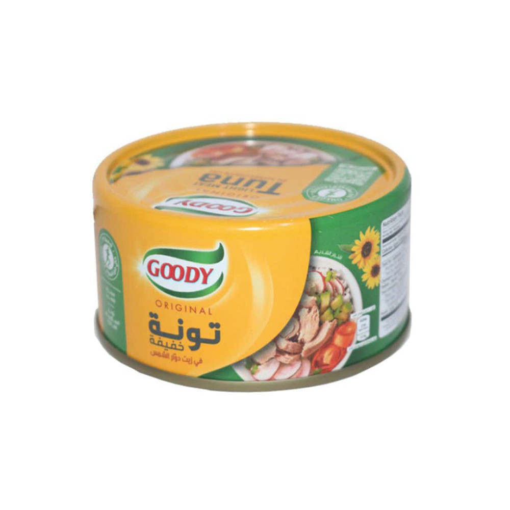 قودي تونة بزيت دوار الشمس 90جم