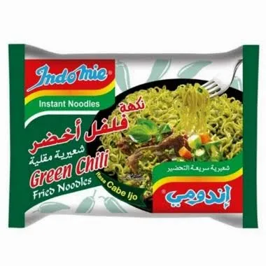 اندومي مقلية فلفل اخضر 80جم شدة 40