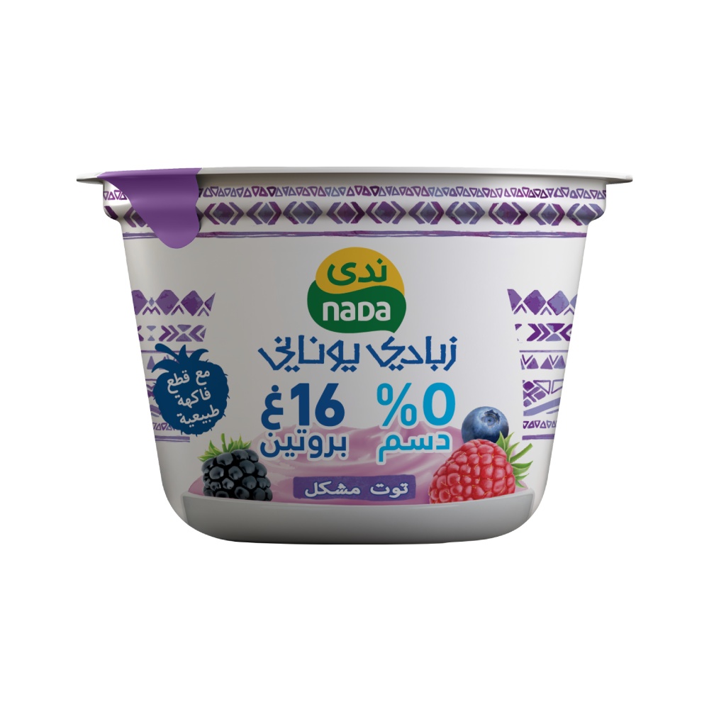 زبادي يوناني 36 بروتين غ زيرو دسم