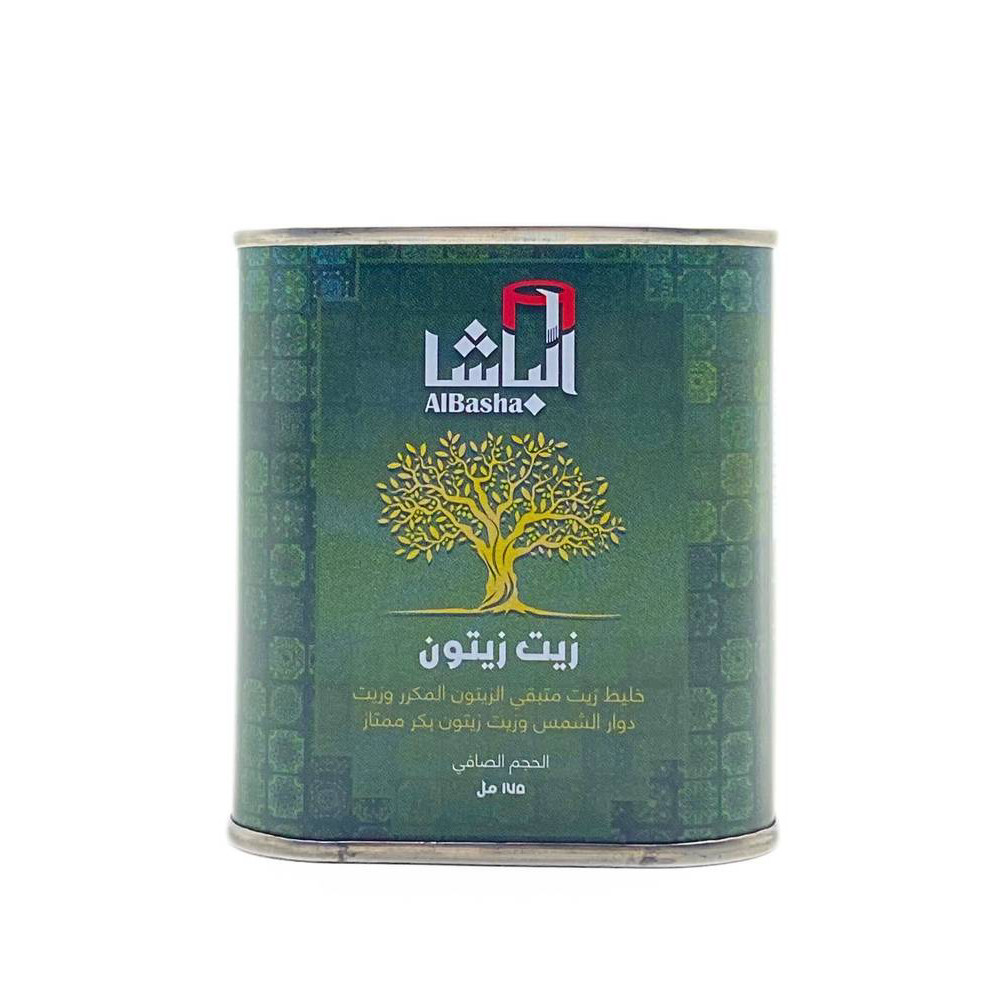 زيت زيتون متبقي الباشا 175 مل بلاستيك