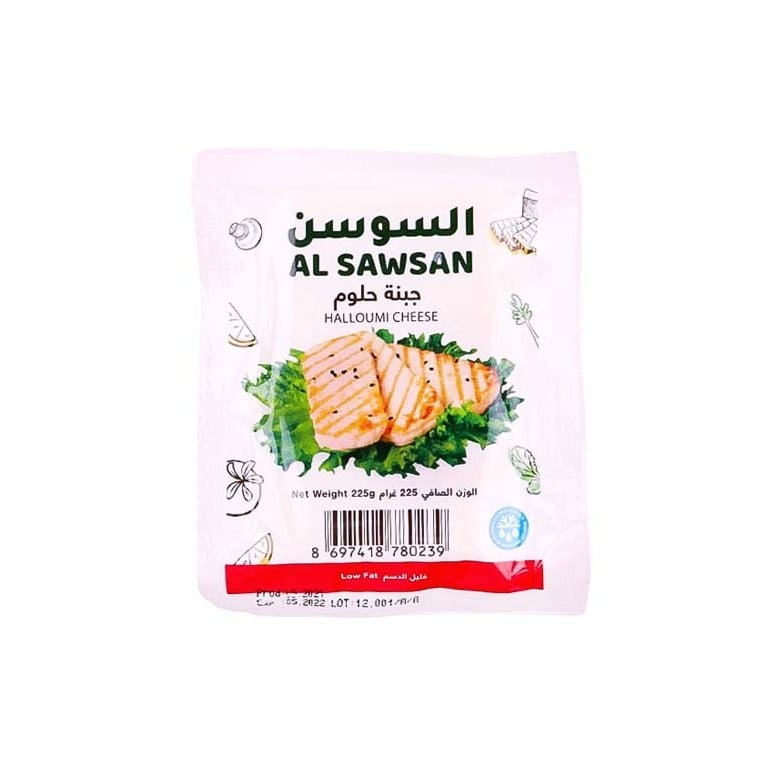 جبنة حلوم قليل الدسم السوسن 225  جم