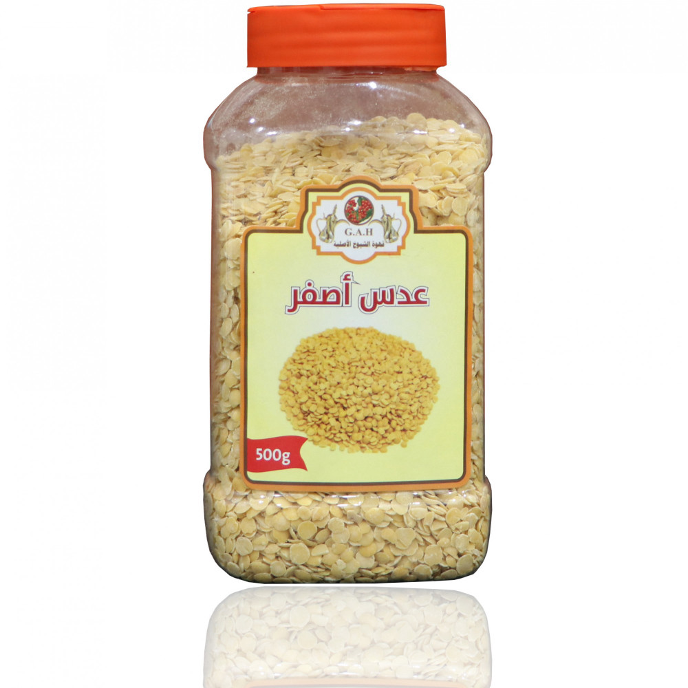عدس اصفر حب