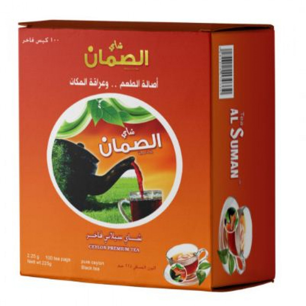 شاي الصمان 100  كيس