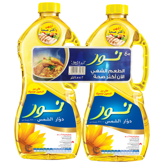 زيت نور 2*1.5لتر