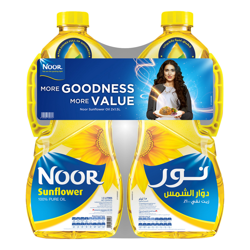 زيت نور 2*1.5لتر