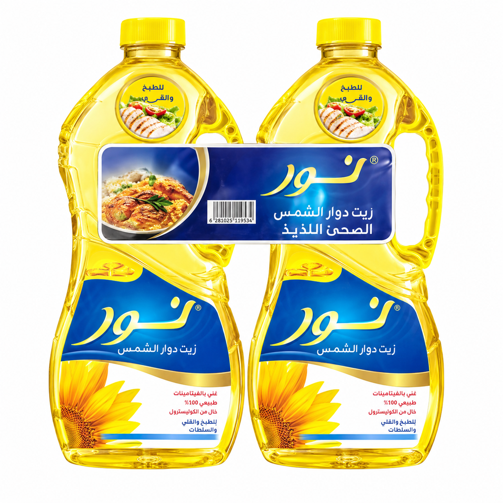 زيت نور 2*1.5لتر