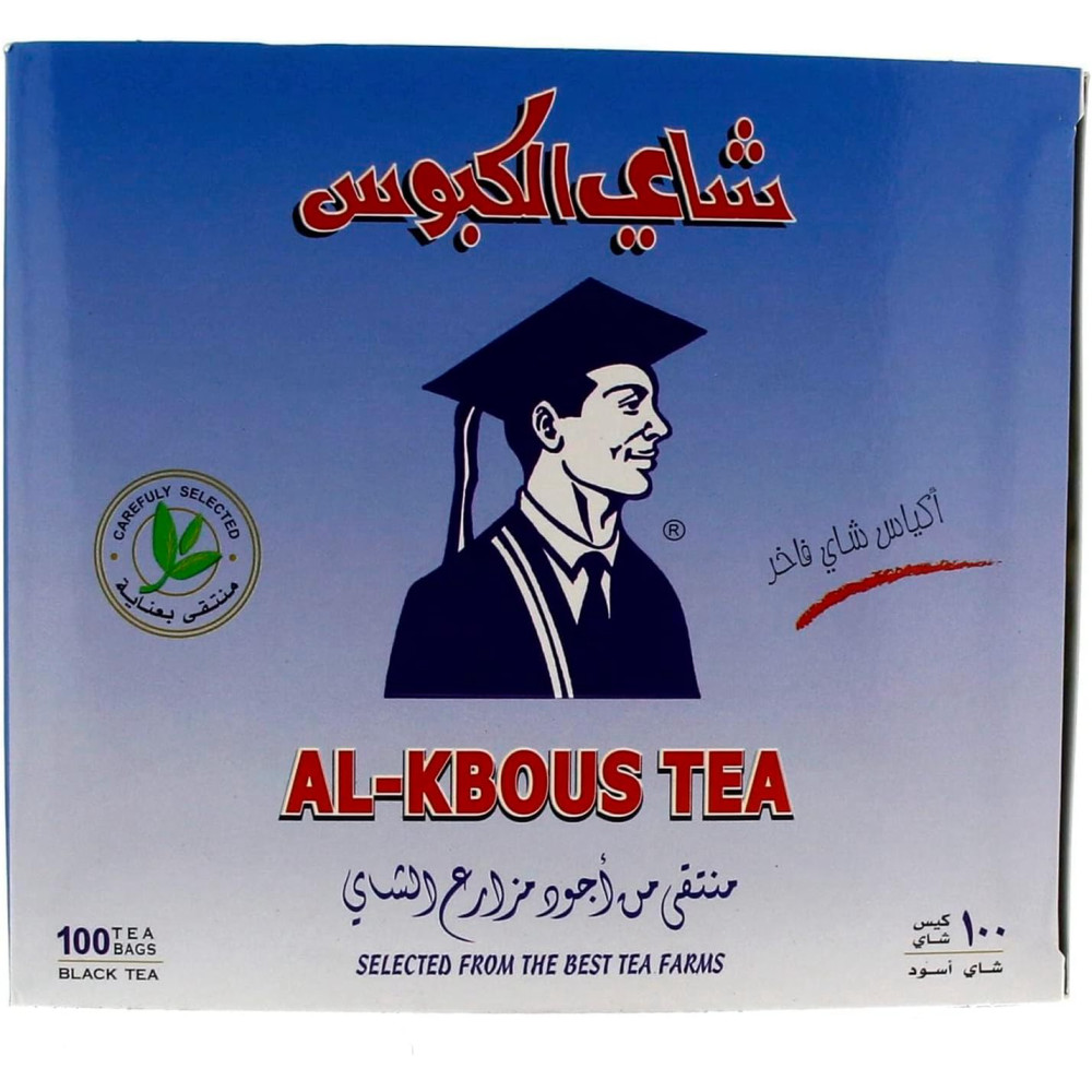 شاي اسود الجزيرة 100كيس