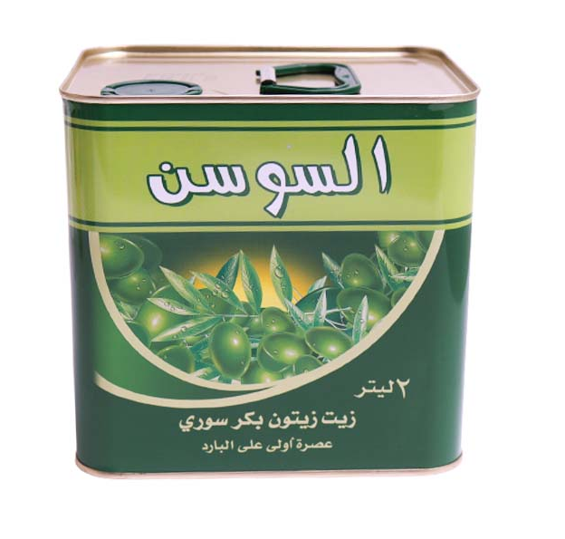 زيت زيتون بكر السوسن 2  لتر