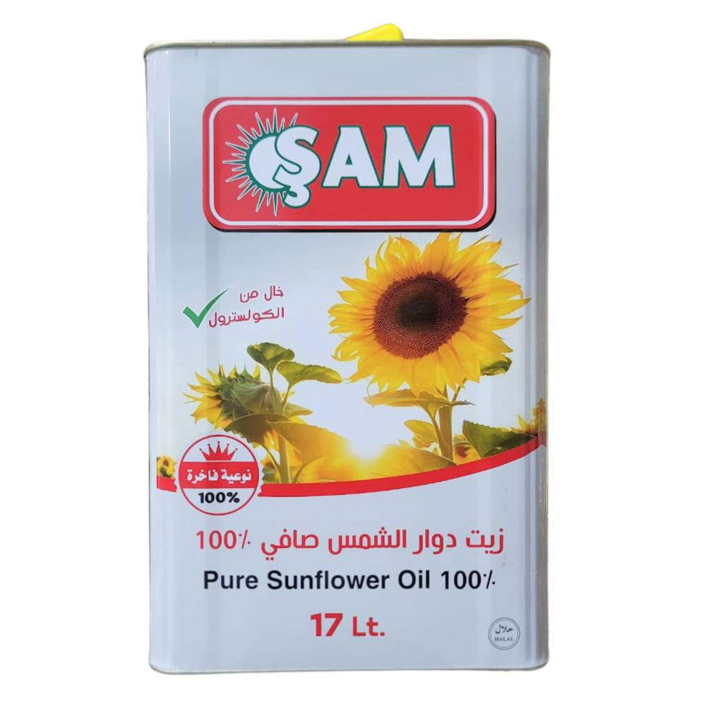 زيت دوار الشمس ركائز 17 لتر