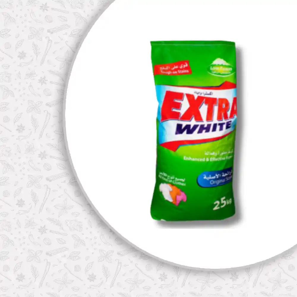 اكسترا وايت مسحوق 25 كيلو اخضر - اوتوماتيك