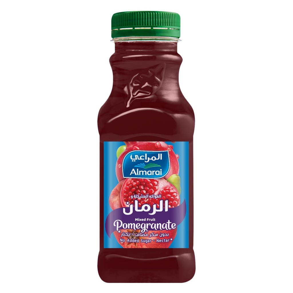 عصير الفواكه المشكلة والرمان 300  مل