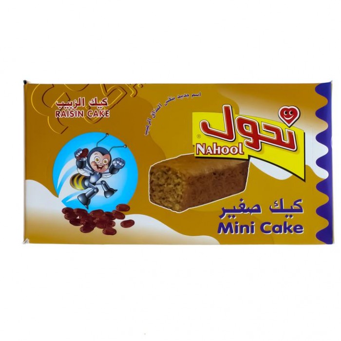 كعكة نحول صغير بالزبيب 28جم
