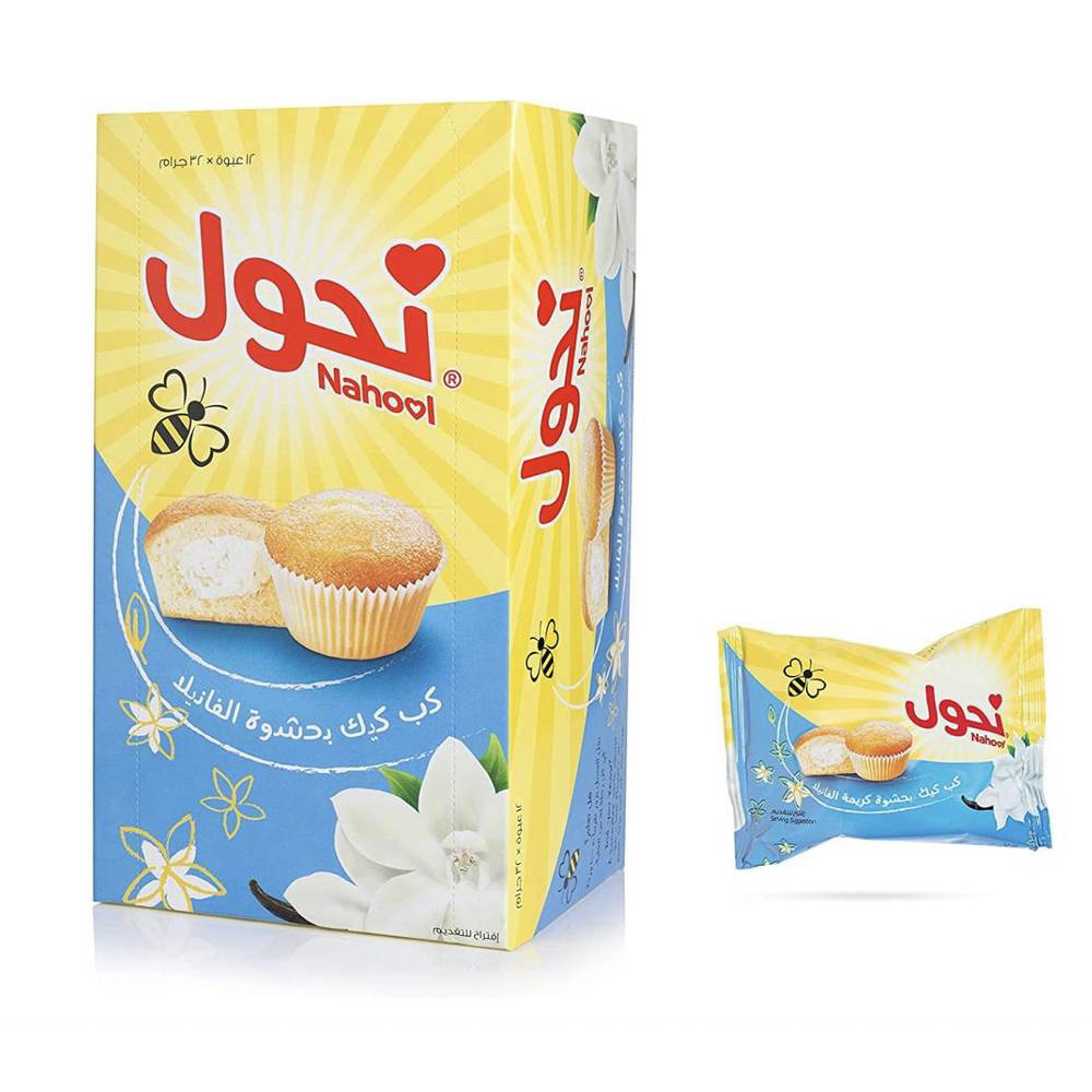 كعكة نحول بطبقة الفانيلا 23جم