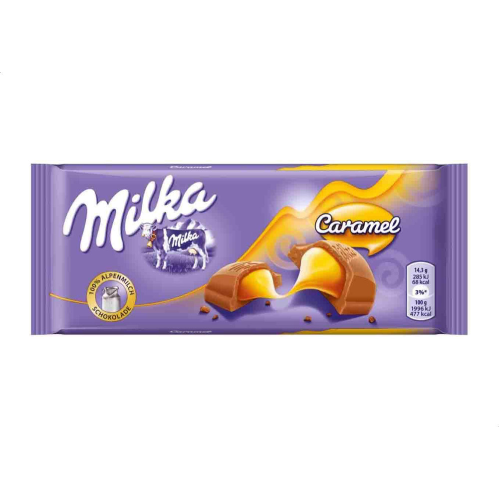 ميلكا بار حشوة كرامة بالتوت 100جم