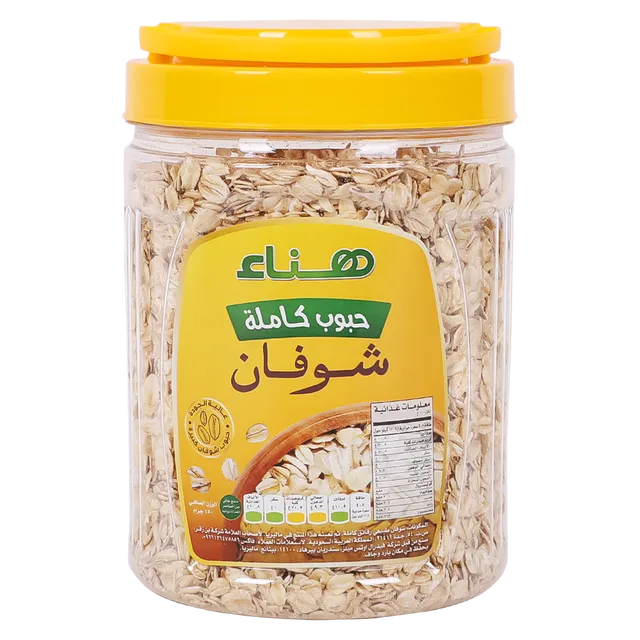 شوفان حبوب كاملة هناء 450جم