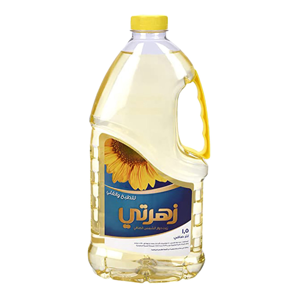 زيت زهرتي 1.5  لتر